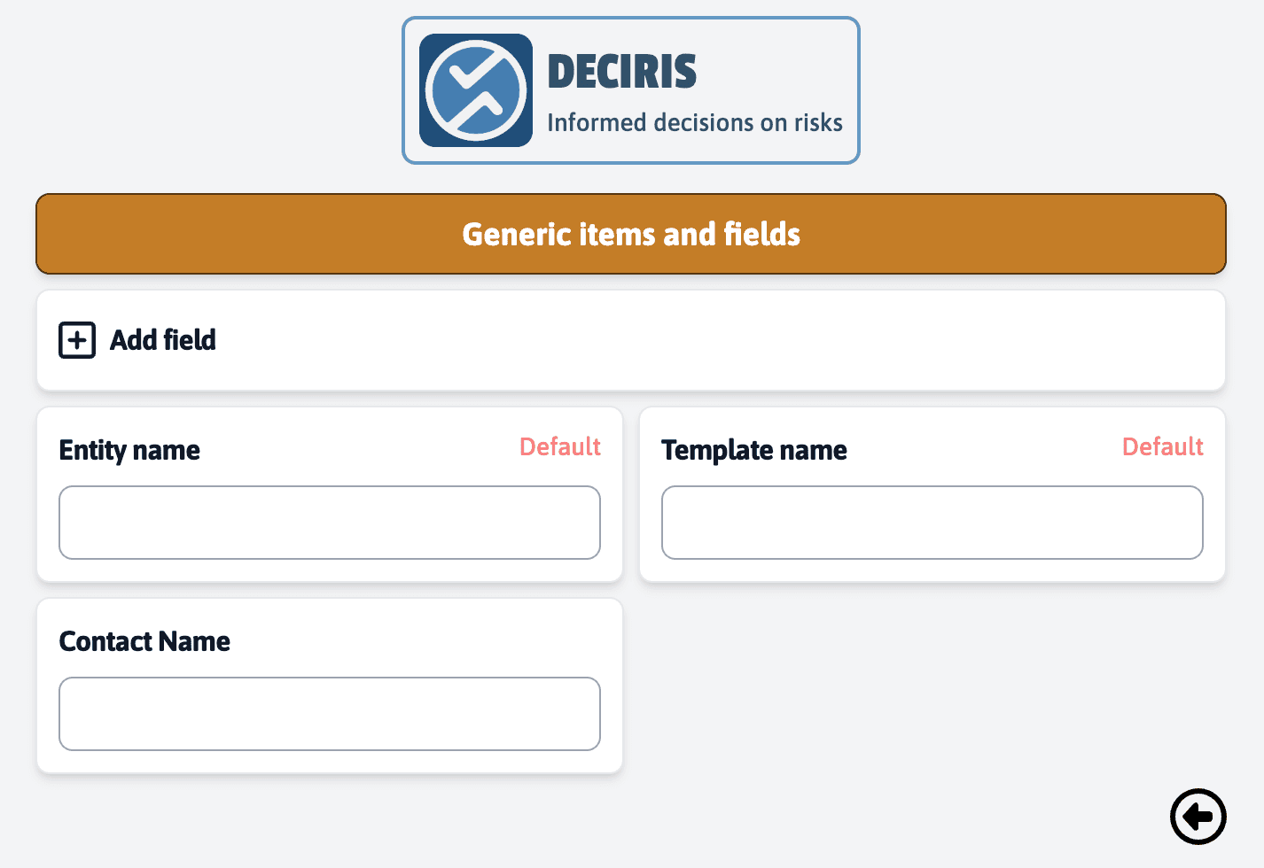 Deciris capture