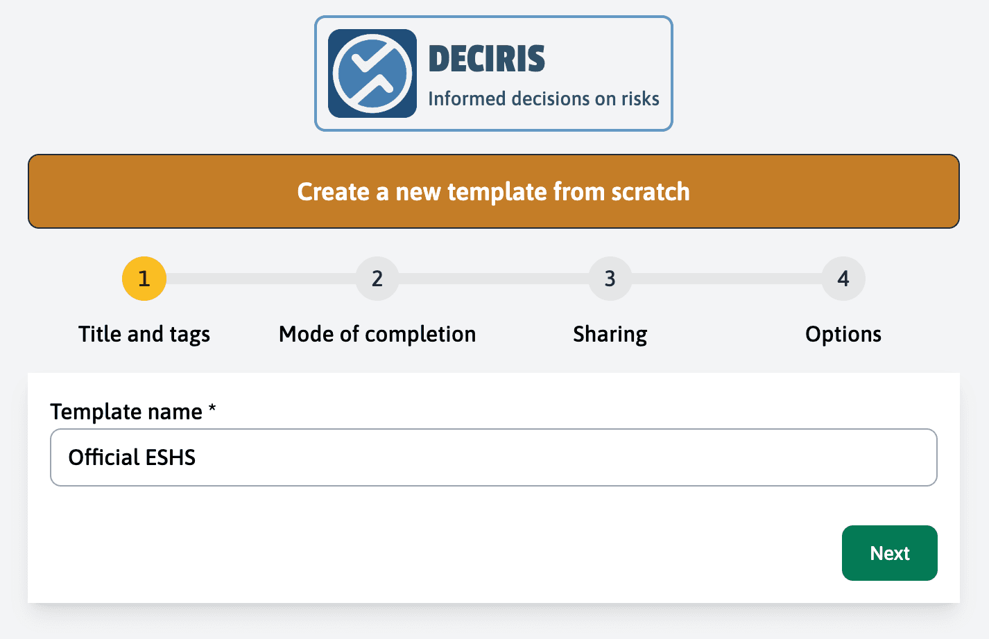 Deciris capture