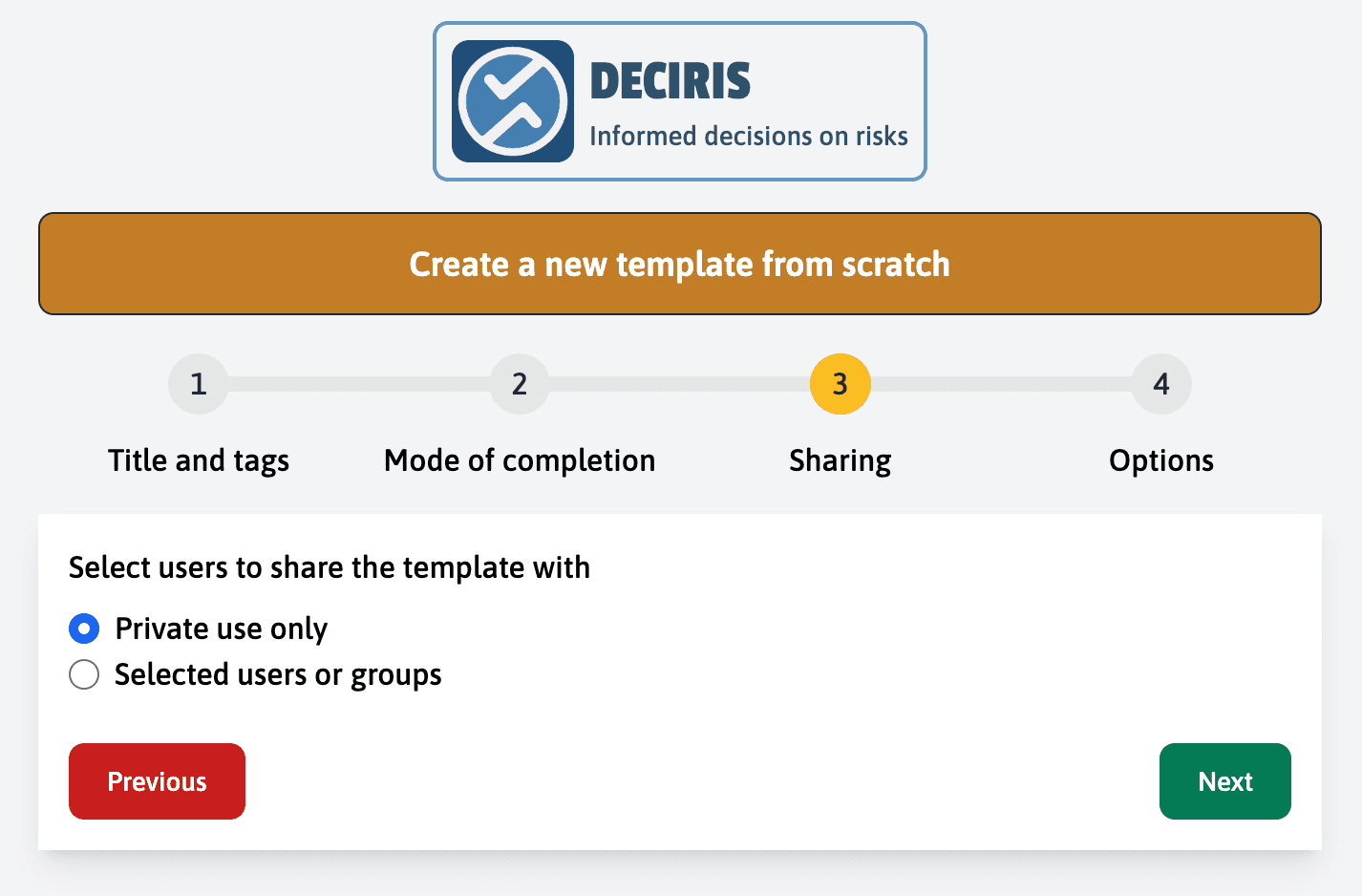 Deciris capture