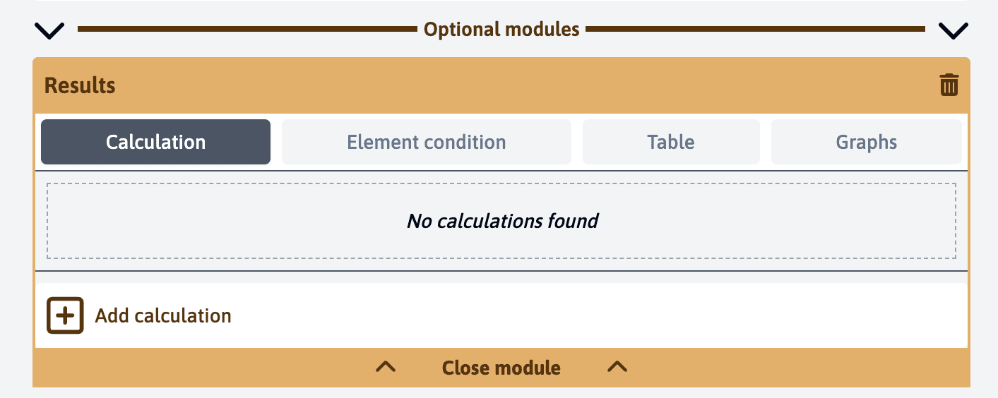 Results Module Overview