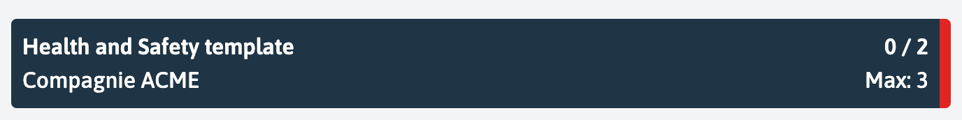 Assessment phase counter