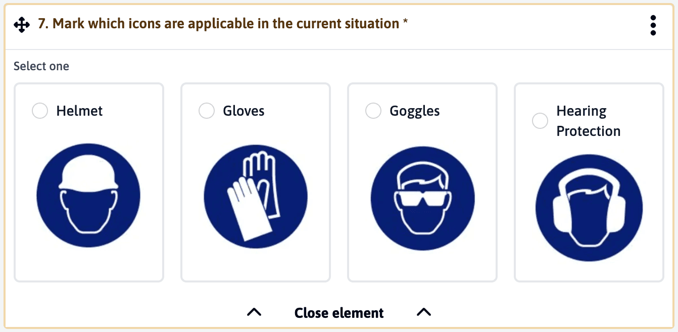 Multiple Choice User View